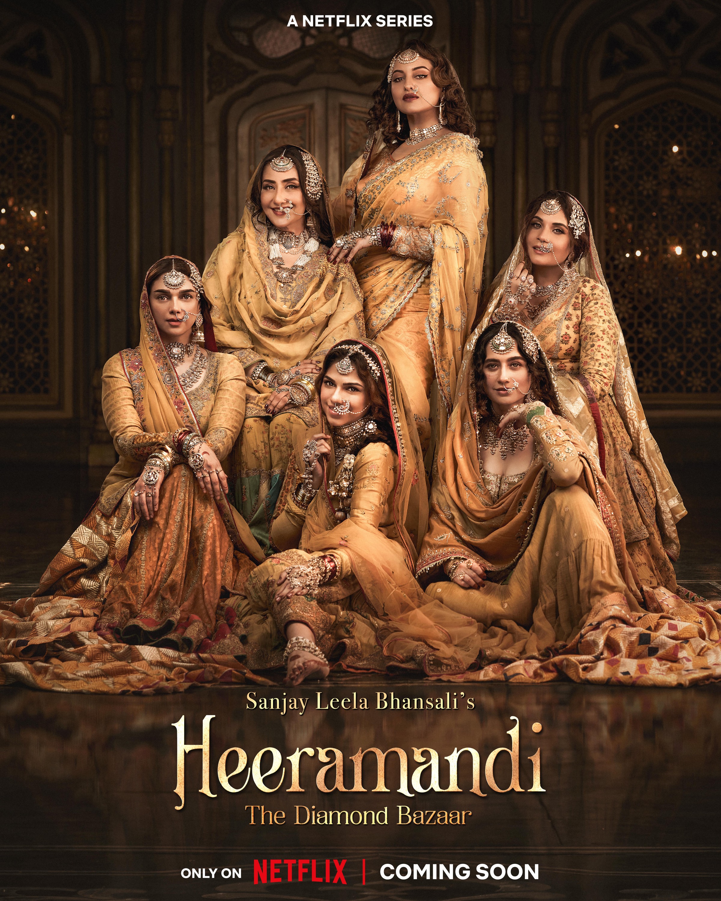 Mega Sized TV Poster Image for Heeramandi: The Diamond Bazaar (#1 of 14)