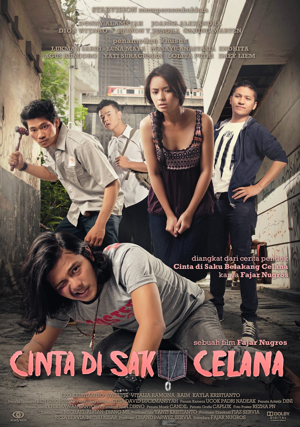 Extra Large Movie Poster Image for Cinta di saku celana 