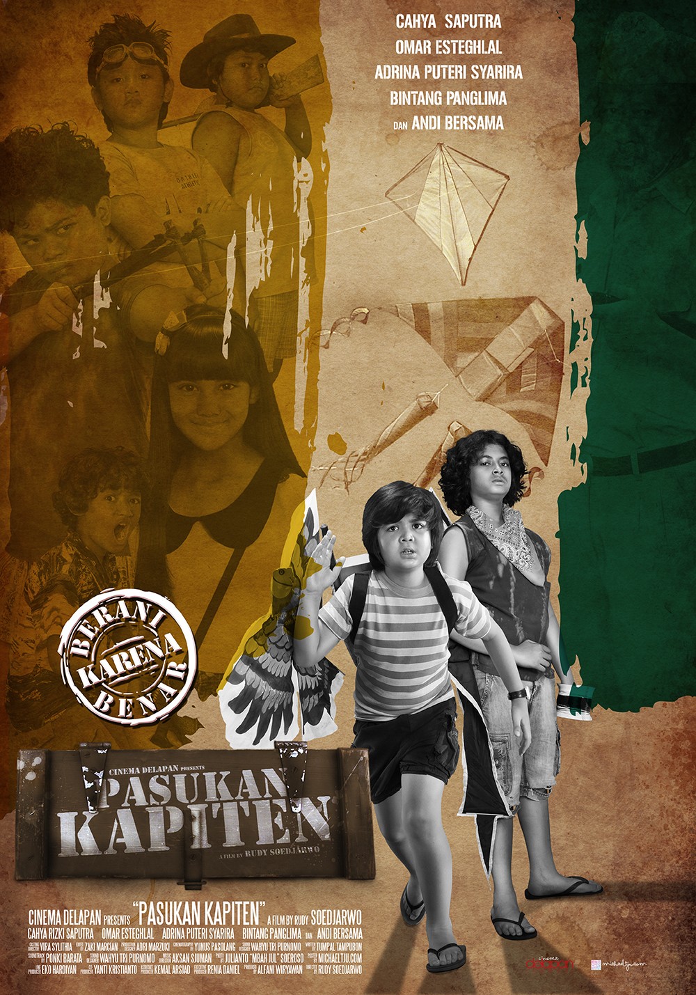 Extra Large Movie Poster Image for Pasukan Kapiten (#2 of 4)