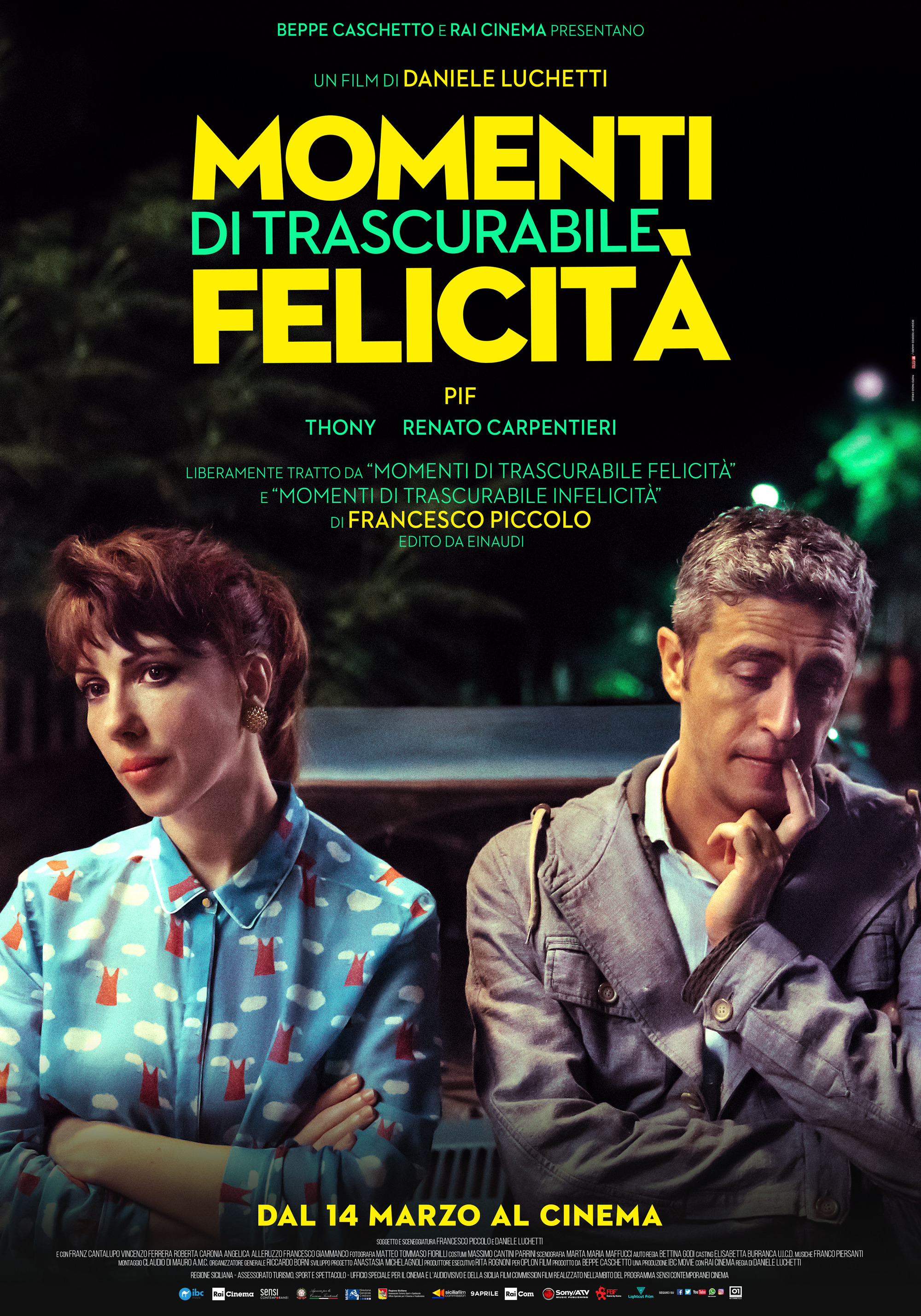 Mega Sized Movie Poster Image for Momenti di Trascurabile Felicità (#1 of 2)