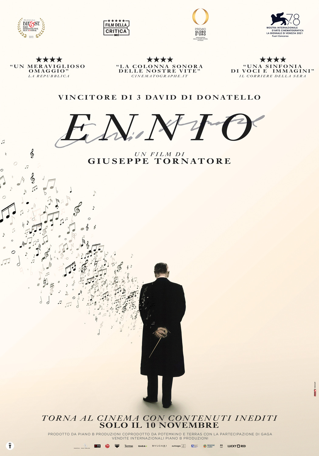 Extra Large Movie Poster Image for ENNIO (#3 of 5)