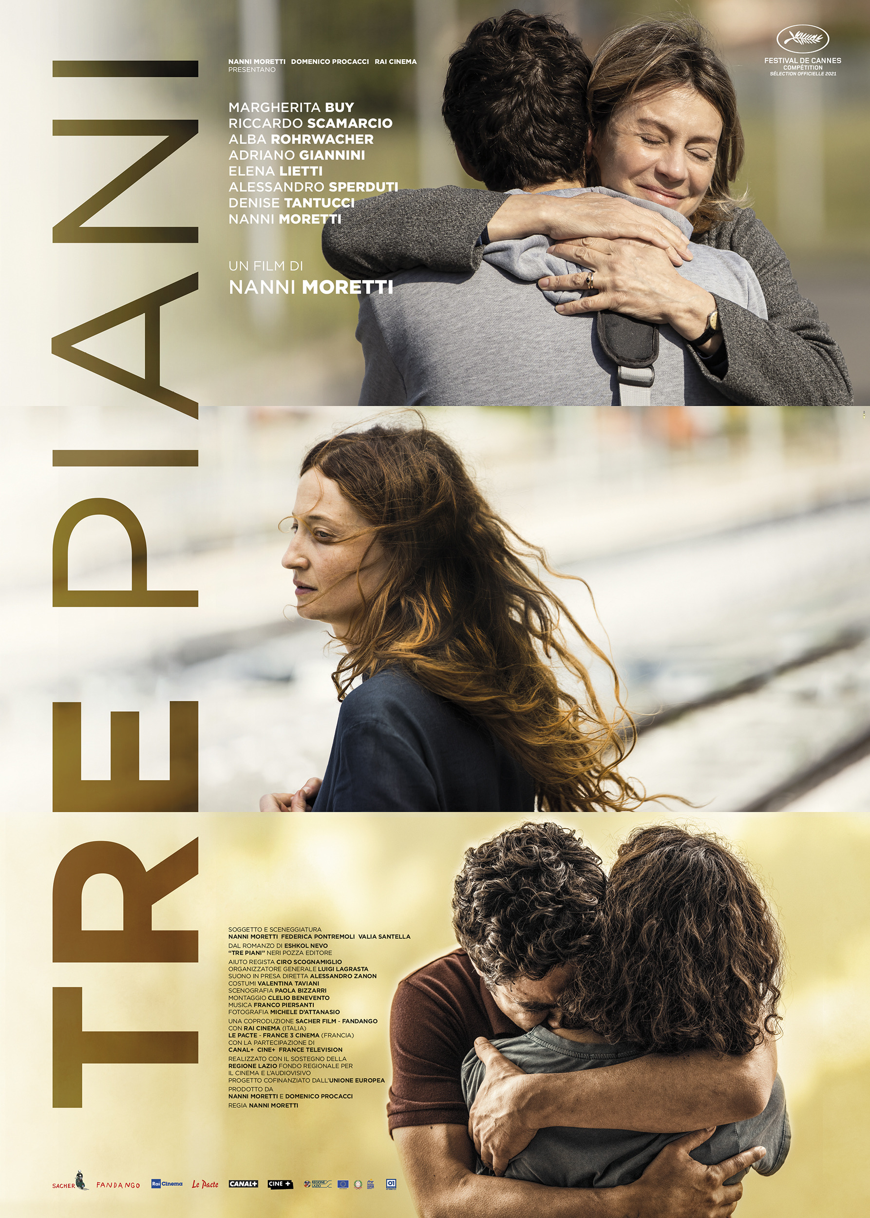 Mega Sized Movie Poster Image for Tre piani (#1 of 2)