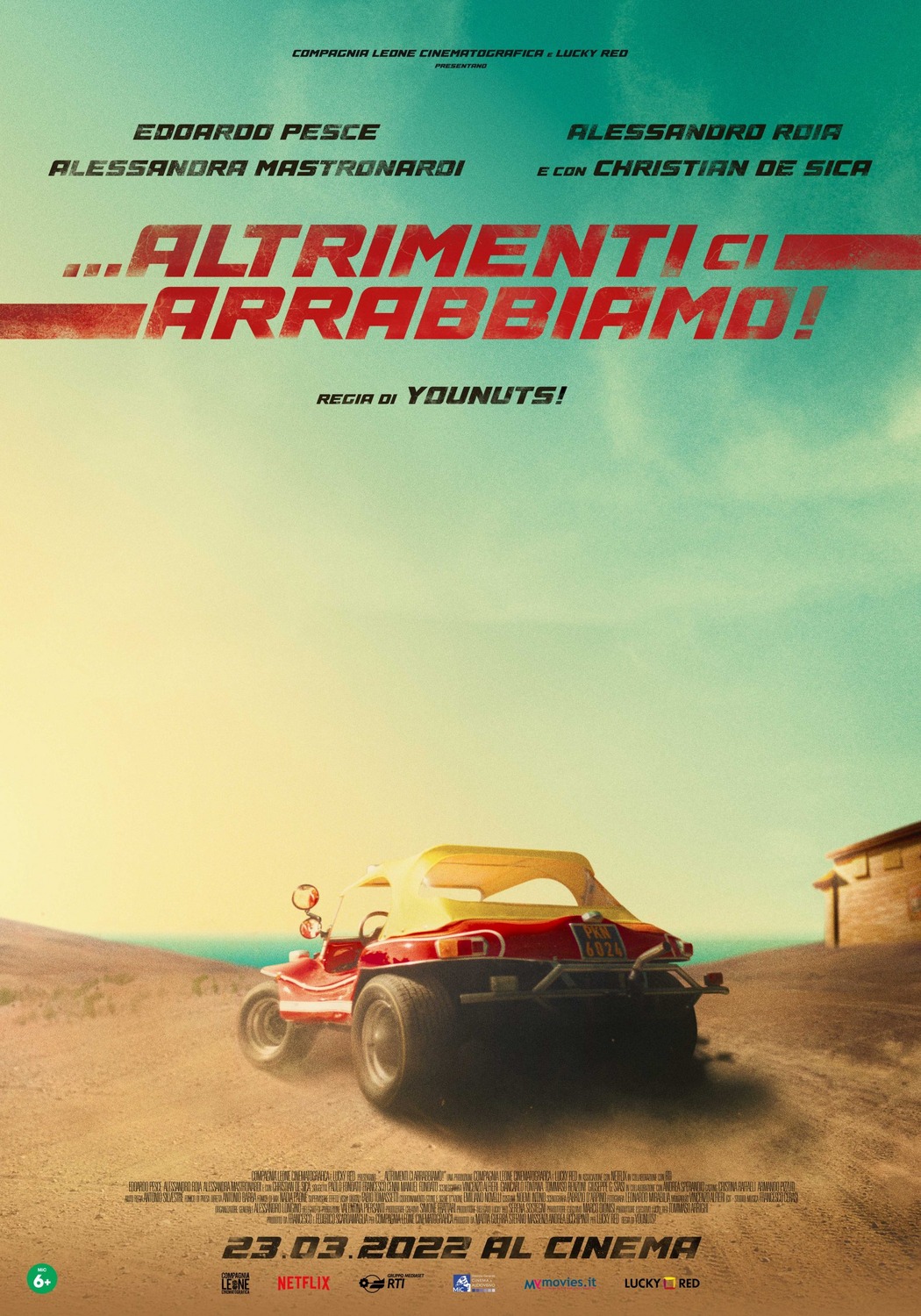 Extra Large Movie Poster Image for Altrimenti ci arrabbiamo (#1 of 5)