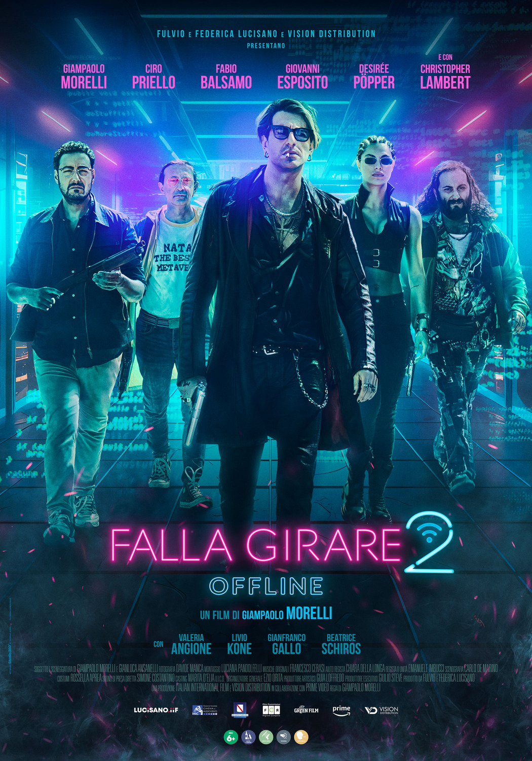 Extra Large Movie Poster Image for Falla girare 2 