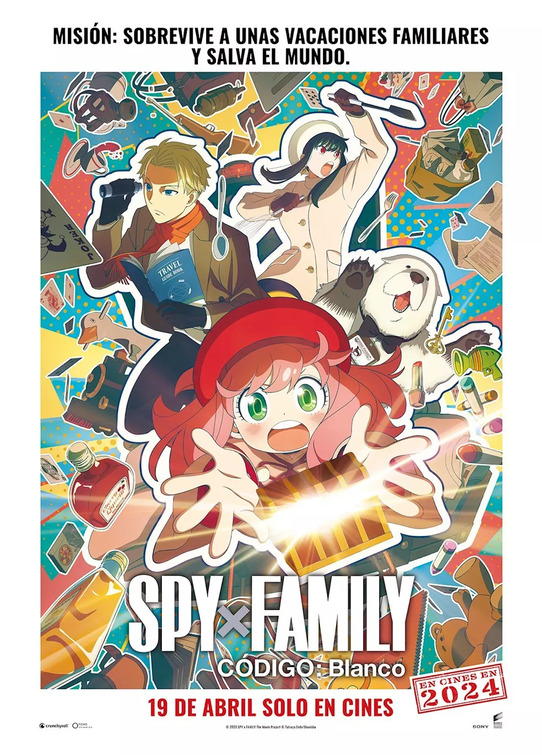 Gekijoban Spy x Family Code: White Movie Poster