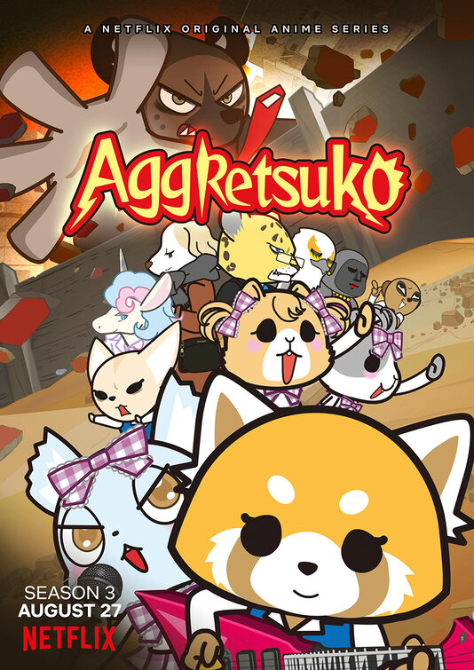 Aggretsuko Movie Poster