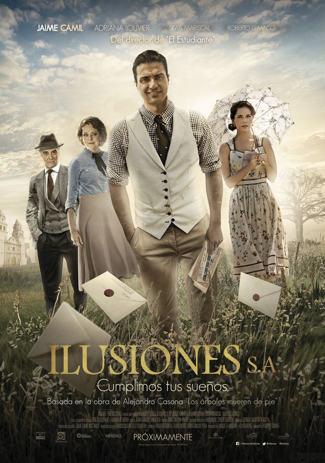 Extra Large Movie Poster Image for Los árboles mueren de pie 