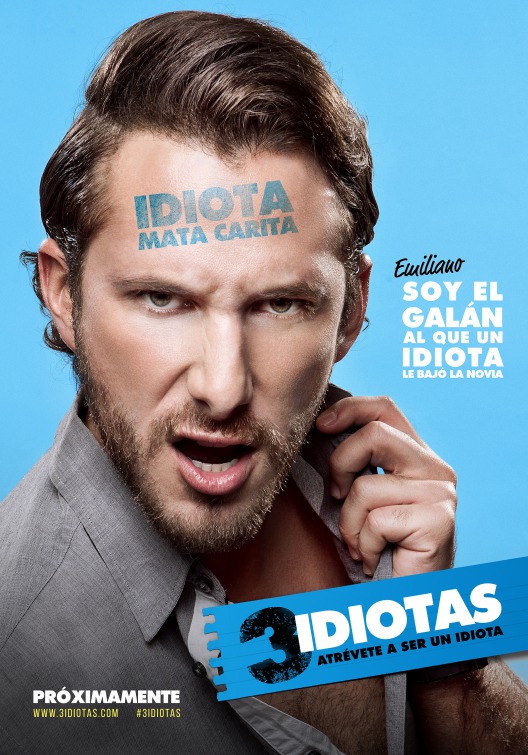 3 Idiotas Movie Poster