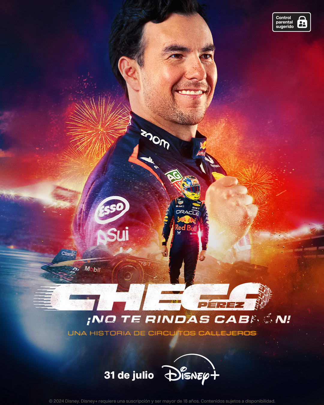 Extra Large TV Poster Image for Checo Pérez: ¡No Te Rindas Cabrón! 