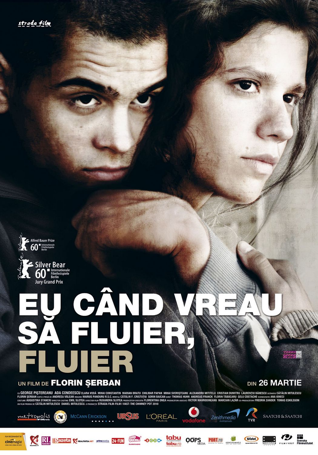 Extra Large Movie Poster Image for Eu cand vreau sa fluier, fluier 