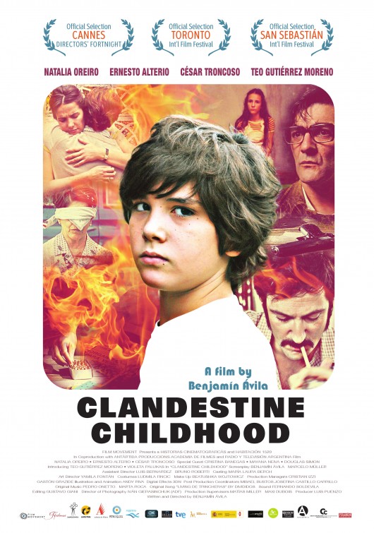 Infancia clandestina Movie Poster