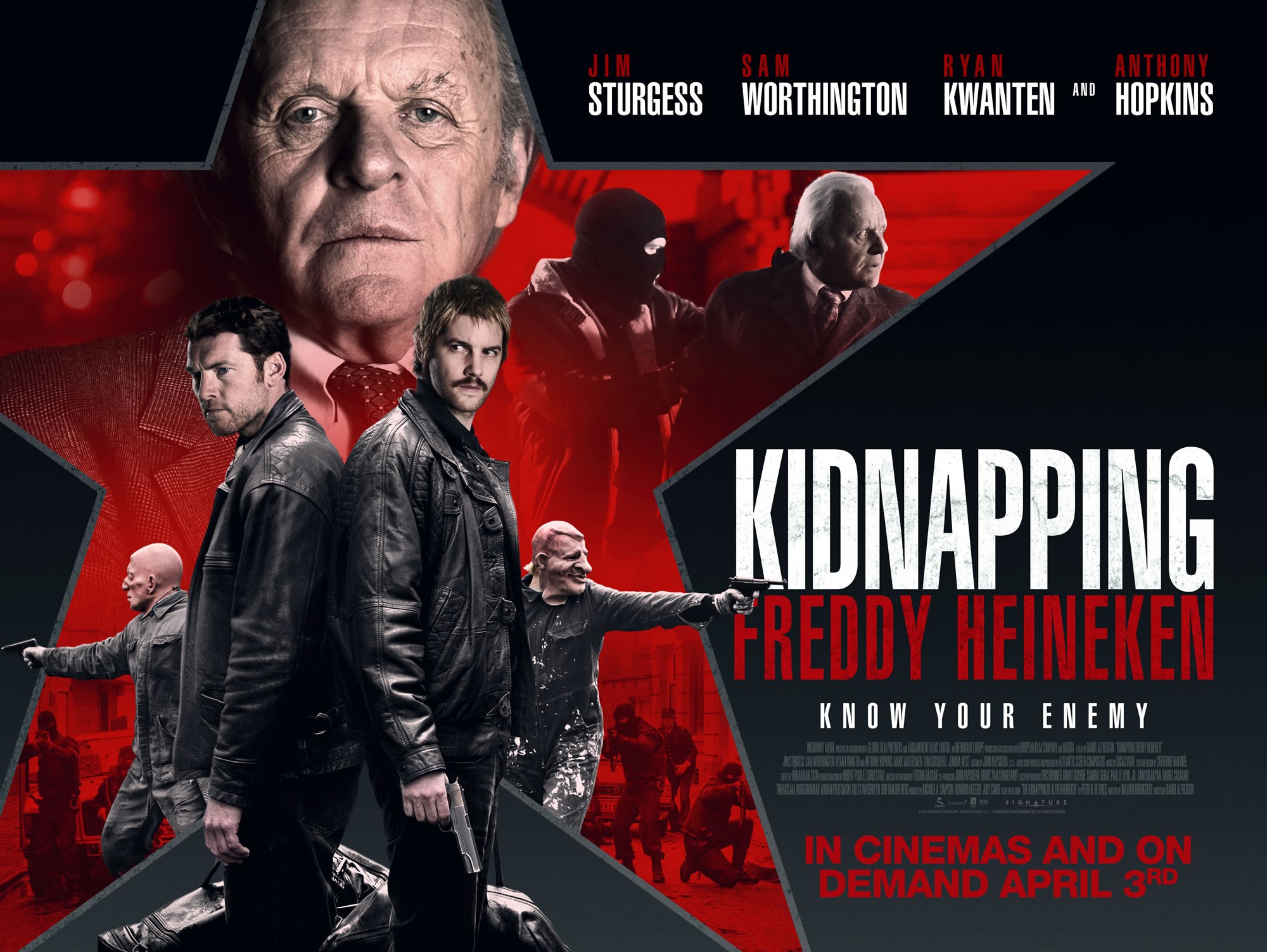 Mega Sized Movie Poster Image for Kidnapping Mr. Heineken (#3 of 4)