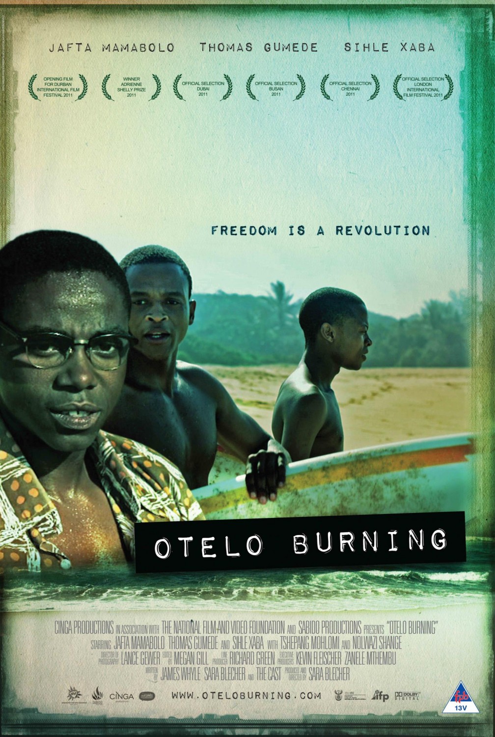 Extra Large Movie Poster Image for Otelo Burning (#2 of 2)