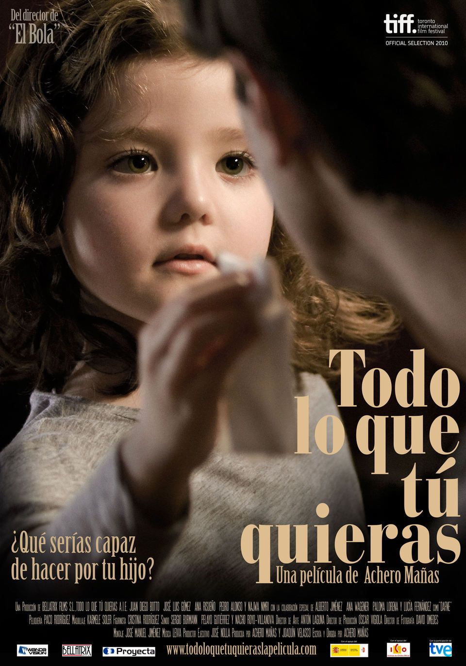 Extra Large Movie Poster Image for Todo lo que tú quieras 