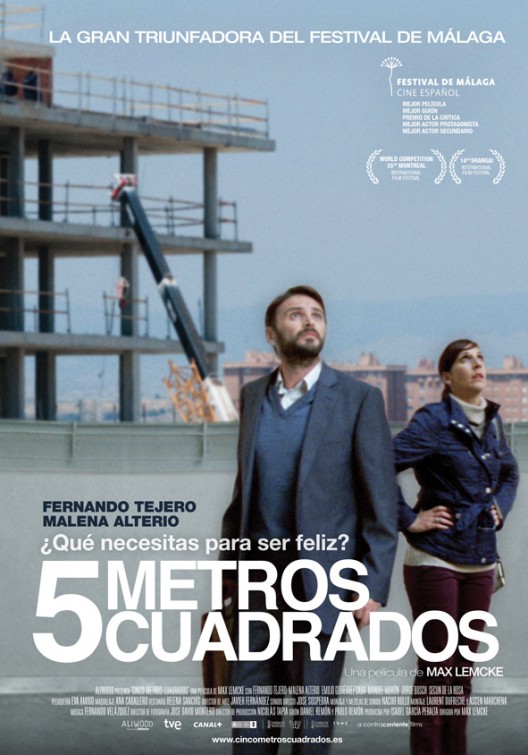 Cinco metros cuadrados Movie Poster