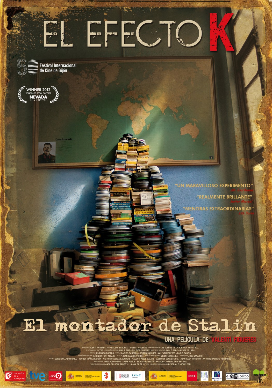 Extra Large Movie Poster Image for El efecto K. El montador de Stalin 