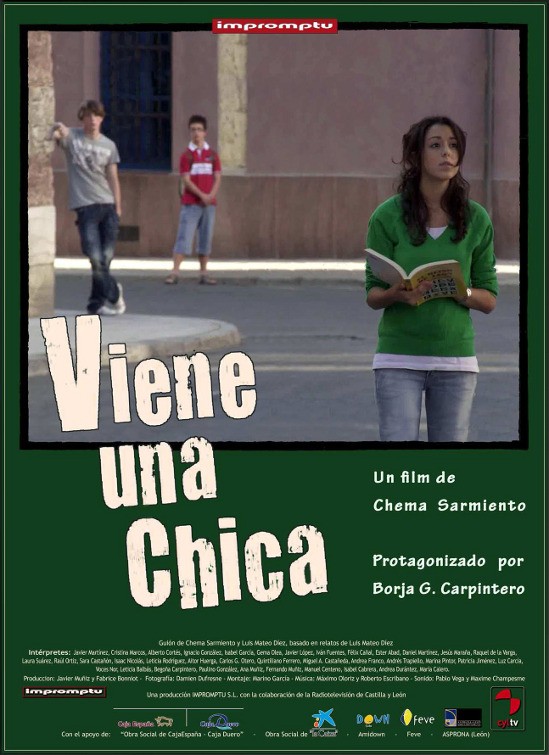 Viene una chica Movie Poster