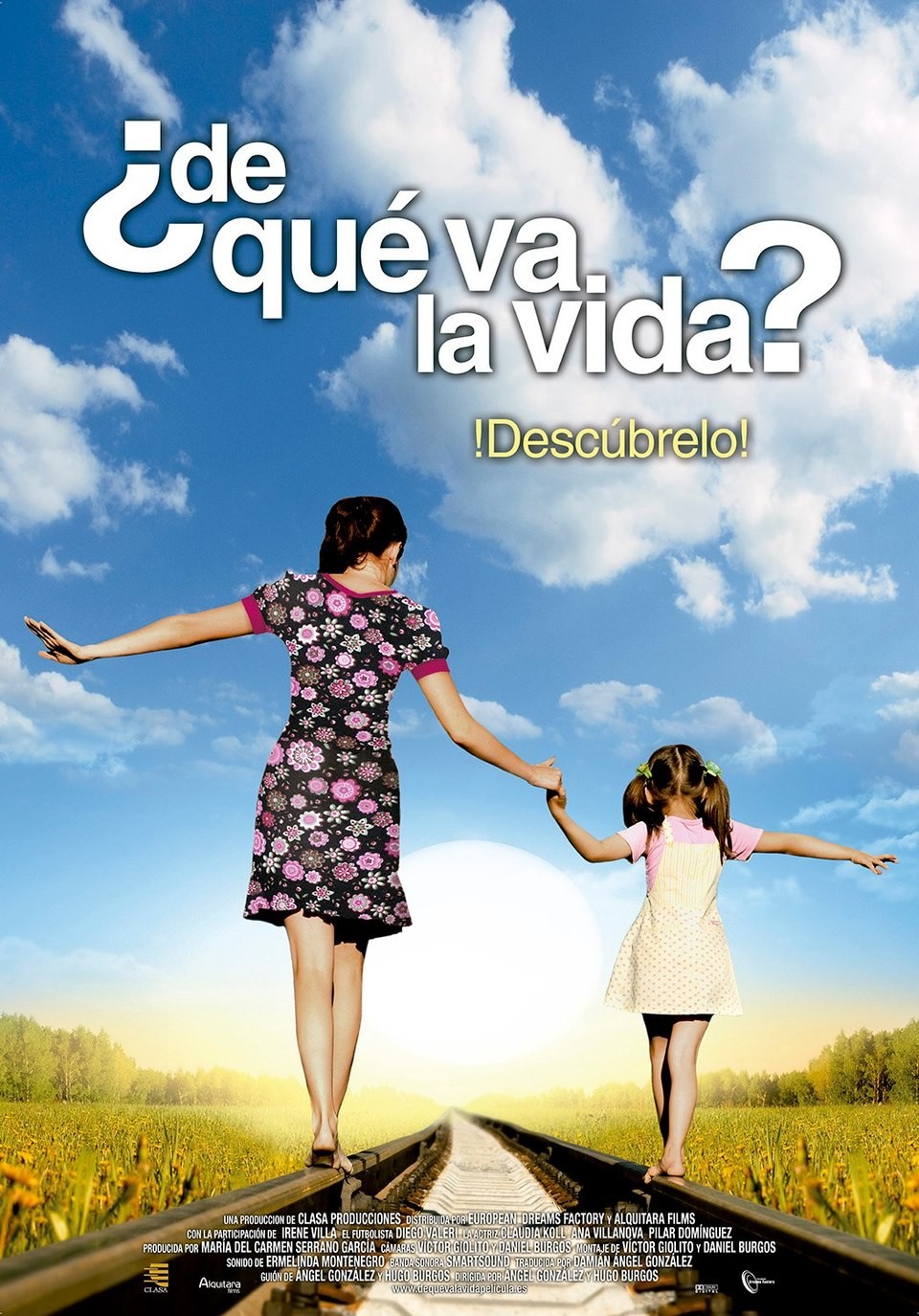 Extra Large Movie Poster Image for De qué va la vida 