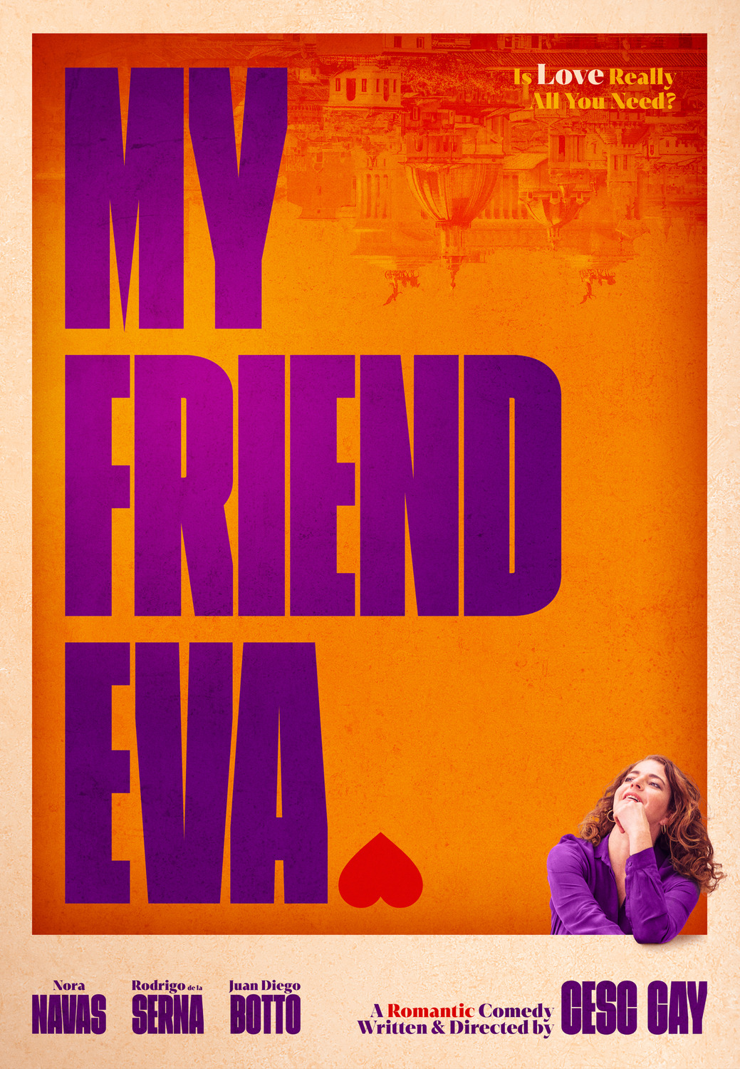 Extra Large Movie Poster Image for Mi amiga Eva 