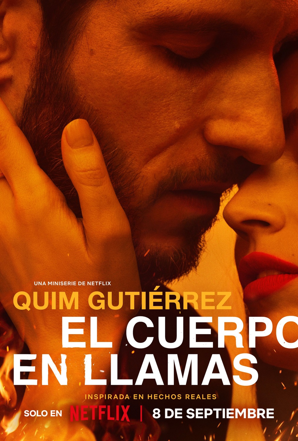 Extra Large TV Poster Image for El cuerpo en llamas (#2 of 2)