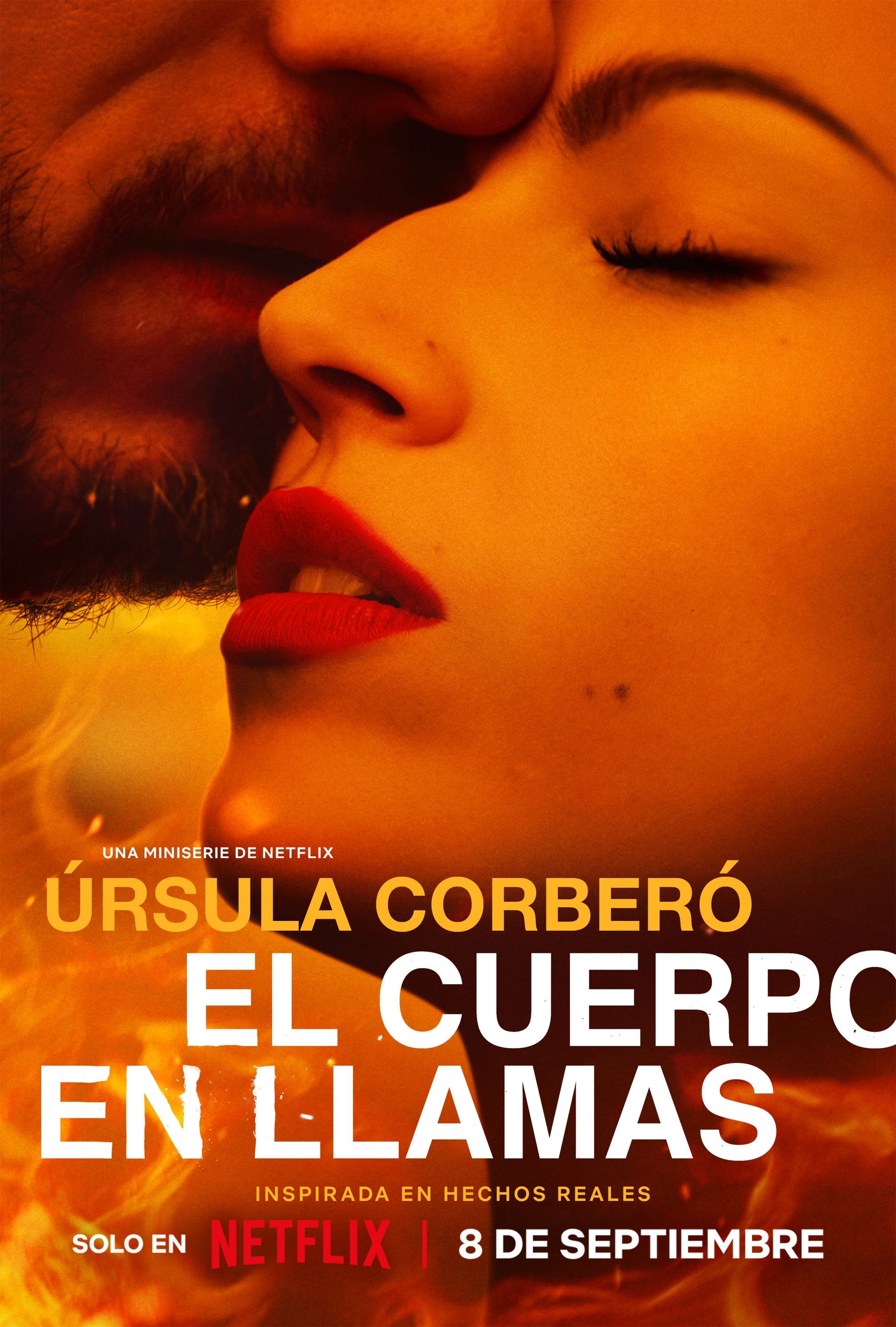 Mega Sized TV Poster Image for El cuerpo en llamas (#1 of 2)