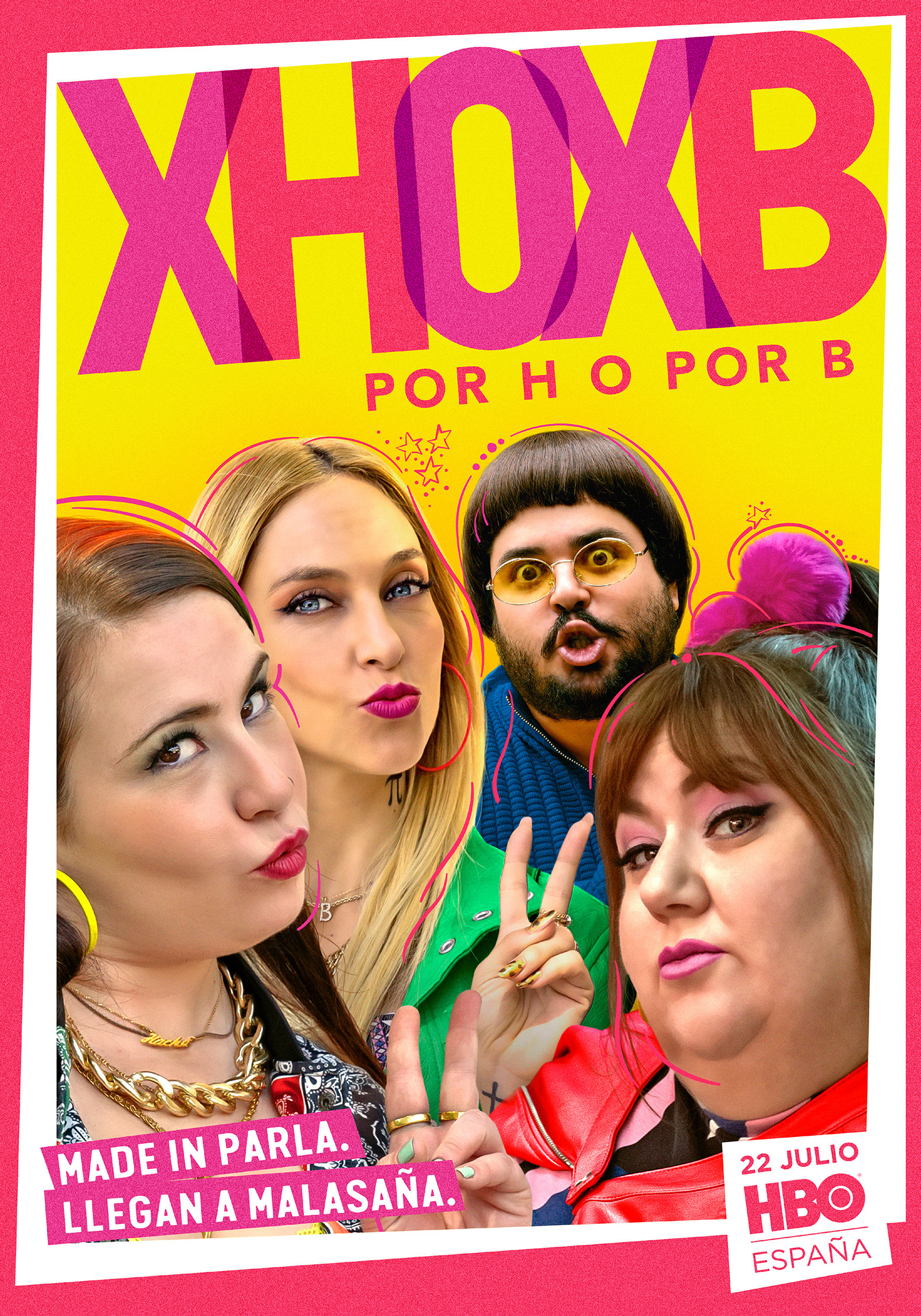 Mega Sized TV Poster Image for Por H o por B (#3 of 4)