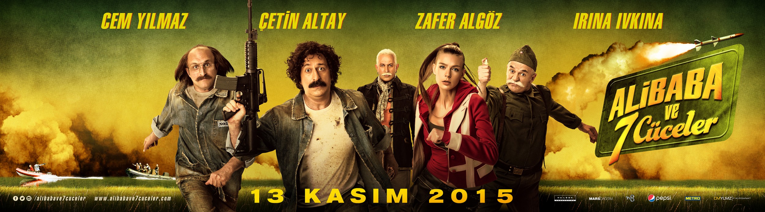 Mega Sized Movie Poster Image for Ali Baba ve 7 Cüceler (#4 of 4)