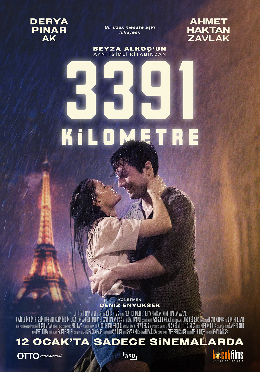 Extra Large Movie Poster Image for 3391 Kilometre 