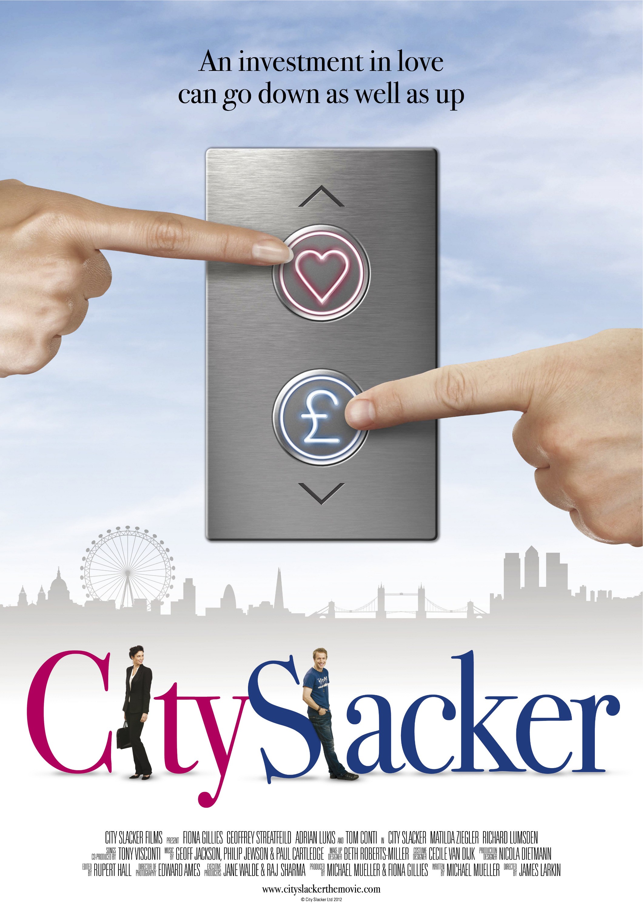 Mega Sized Movie Poster Image for City Slacker 