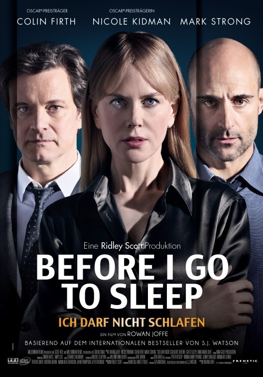 Before I Go to Sleep Movie Poster