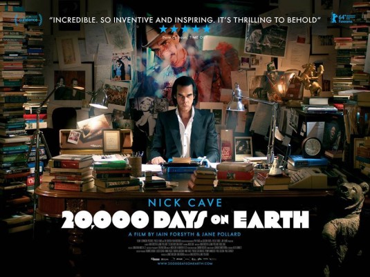 20,000 Days on Earth Movie Poster