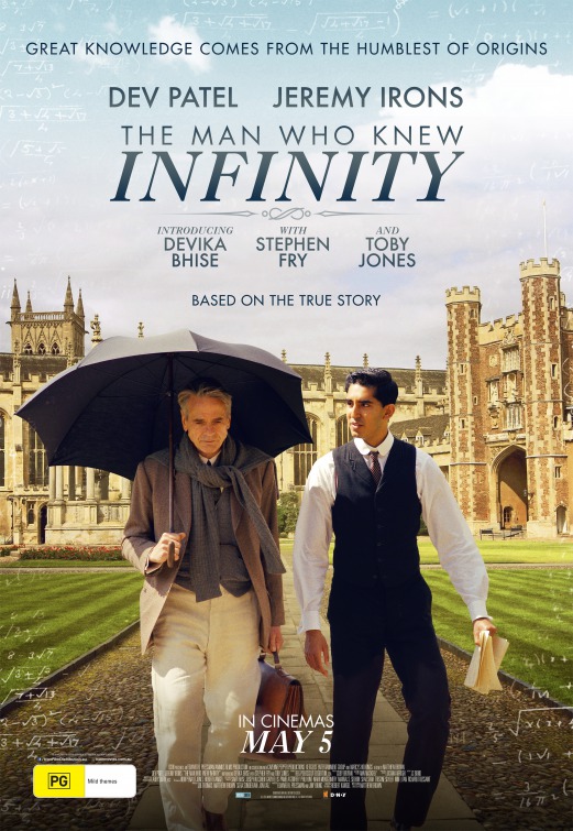 The Man Who Knew Infinity Movie Poster