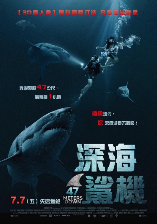 47 Meters Down Movie Poster