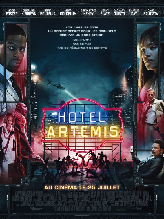 Hotel Artemis Movie Poster