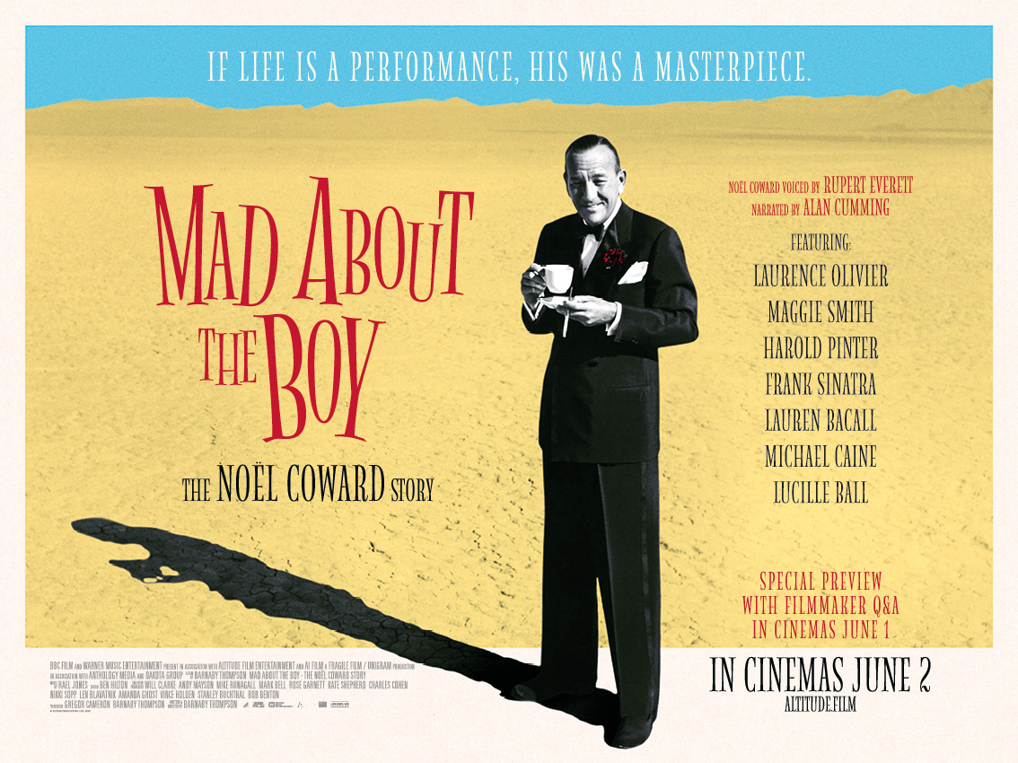 Extra Large Movie Poster Image for Mad About the Boy - The Noel Coward Story (#1 of 2)