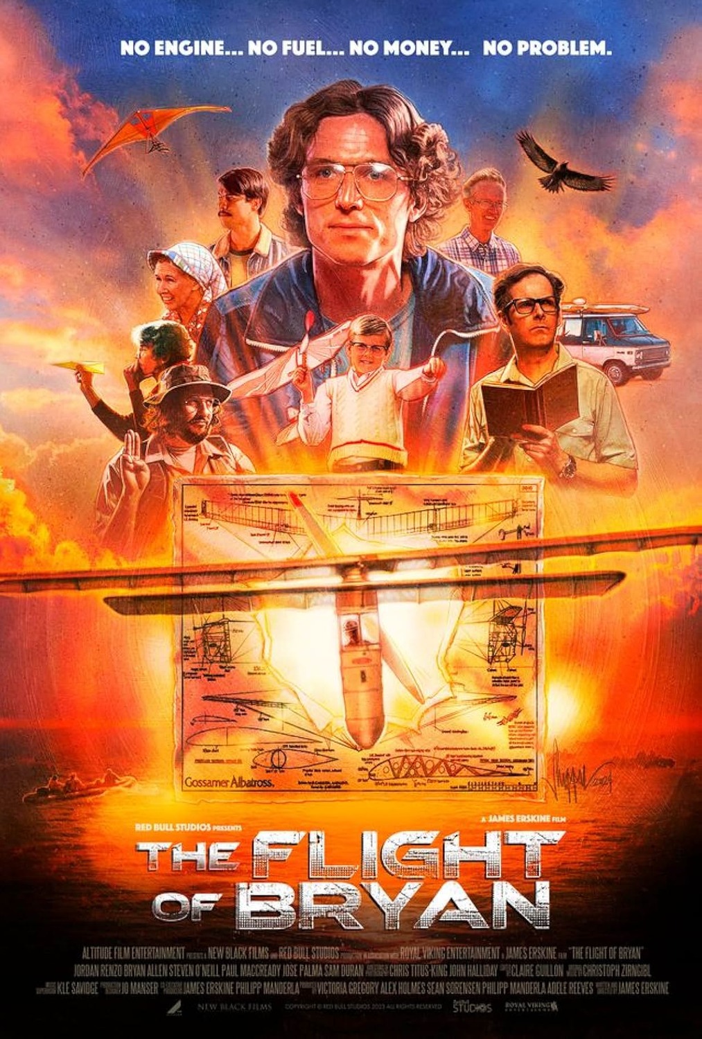 Extra Large Movie Poster Image for The Flight of Bryan 