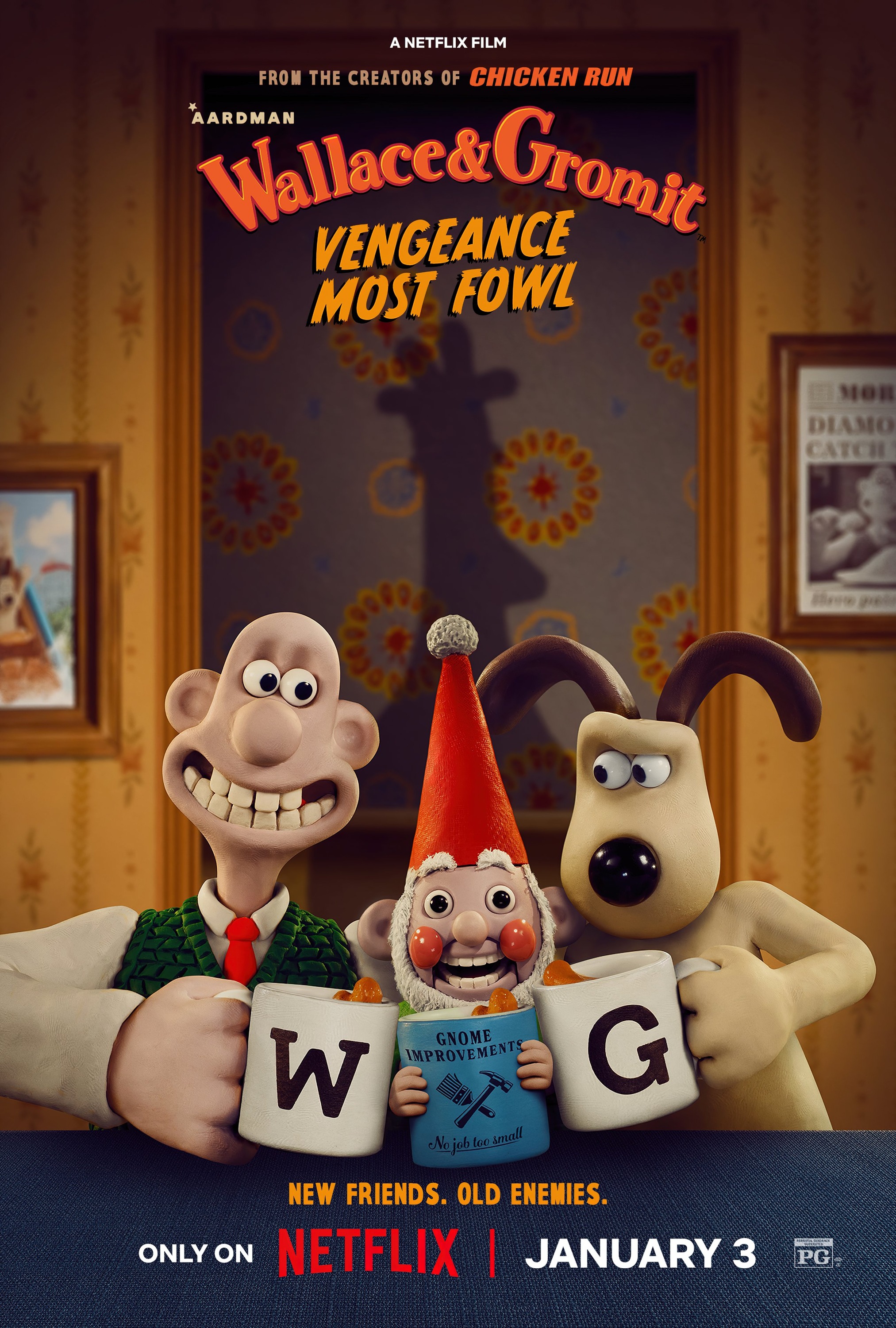 Mega Sized Movie Poster Image for Wallace & Gromit: Vengeance Most Fowl (#1 of 6)