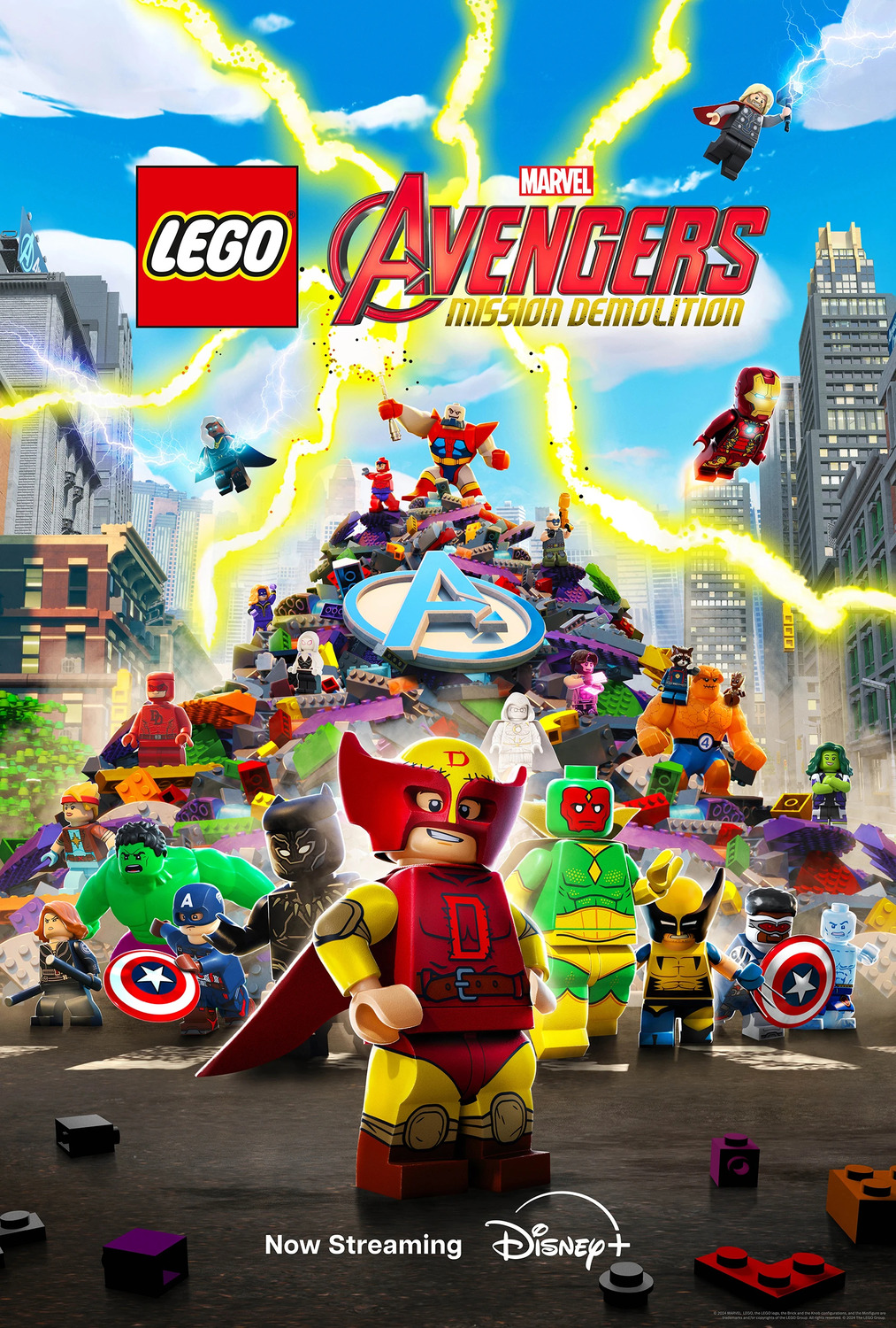 Extra Large TV Poster Image for LEGO Marvel Avengers: Mission Demolition (#2 of 2)