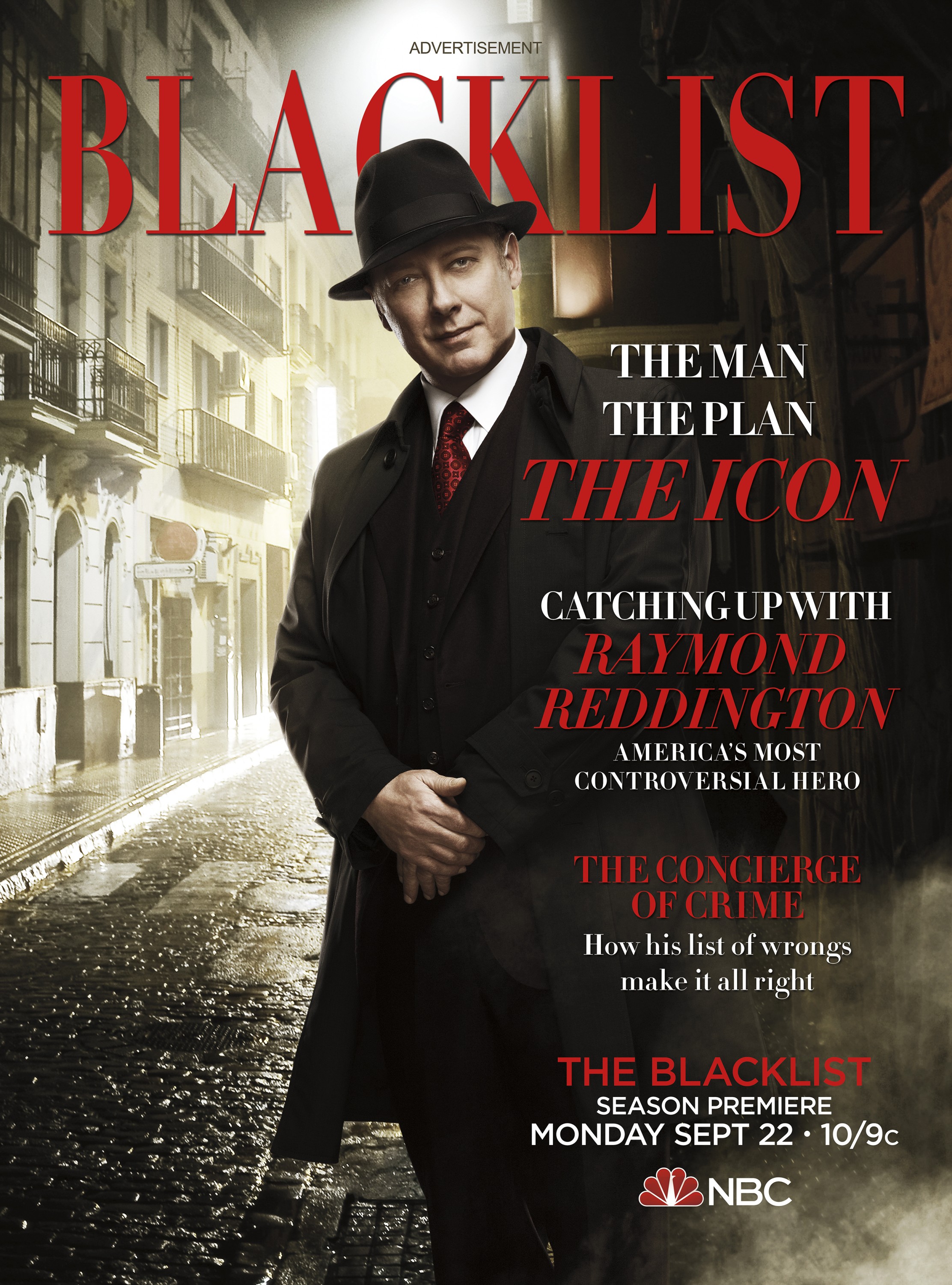 Mega Sized TV Poster Image for The Blacklist (#13 of 26)