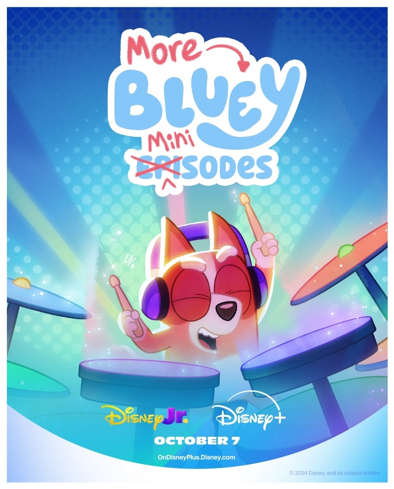 Extra Large TV Poster Image for Bluey Minisodes (#1 of 2)