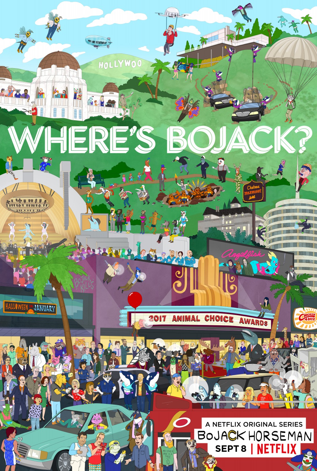 Extra Large TV Poster Image for BoJack Horseman (#6 of 9)