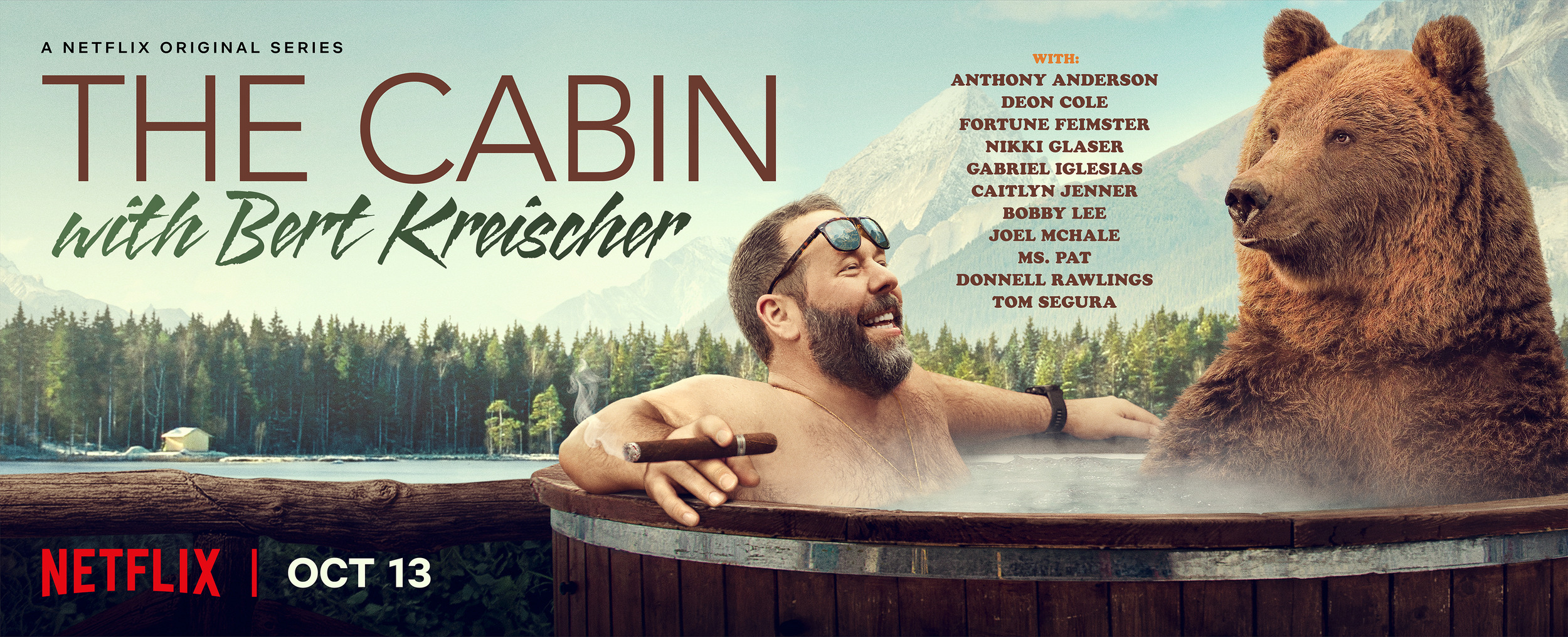 Mega Sized TV Poster Image for The Cabin with Bert Kreischer (#2 of 2)