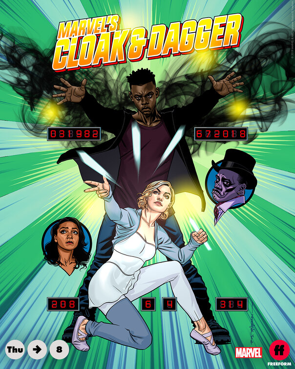 Cloak & Dagger Movie Poster