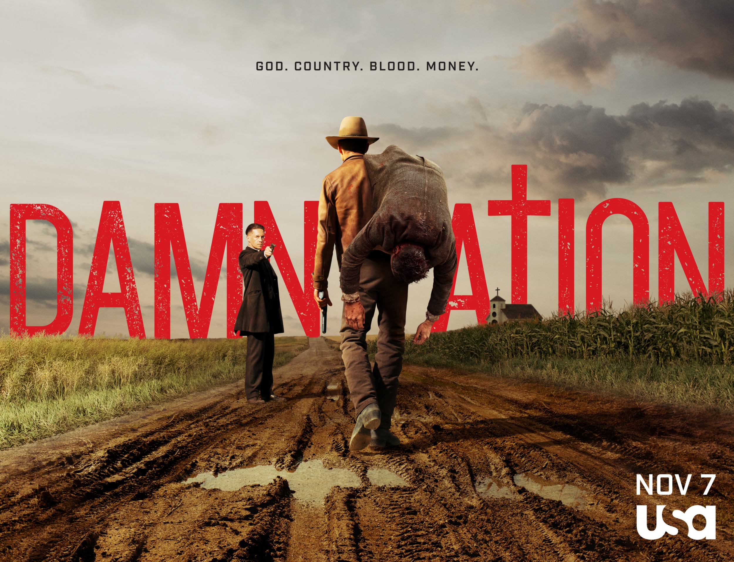 Mega Sized TV Poster Image for Damnation 