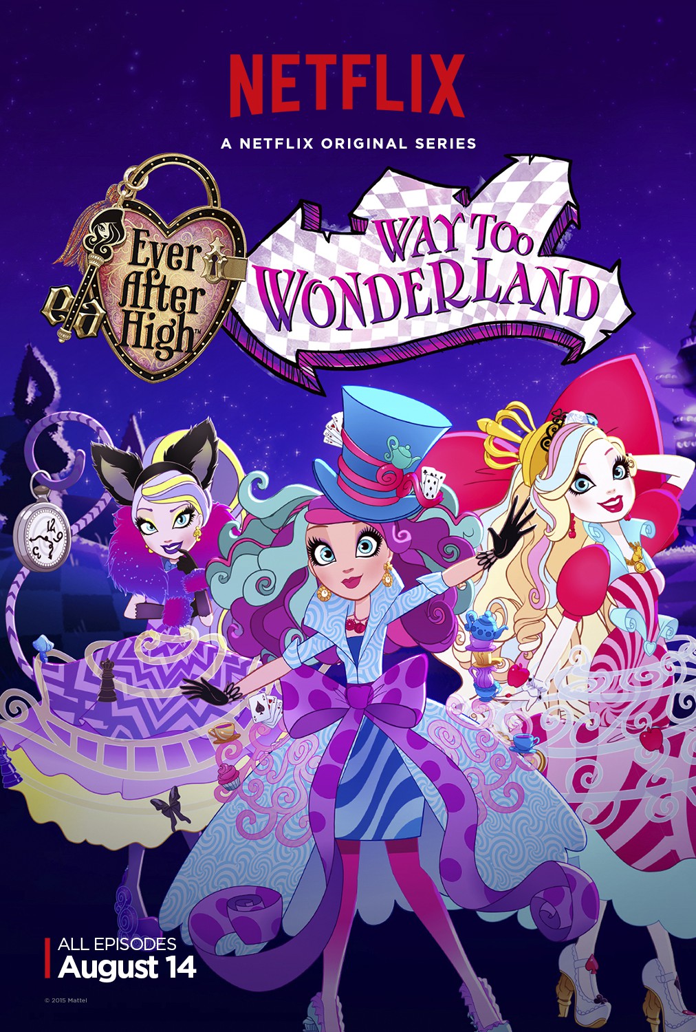 Extra Large TV Poster Image for Ever After High: Way Too Wonderland 