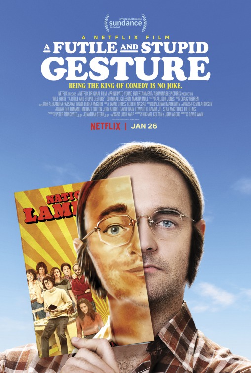 A Futile & Stupid Gesture Movie Poster