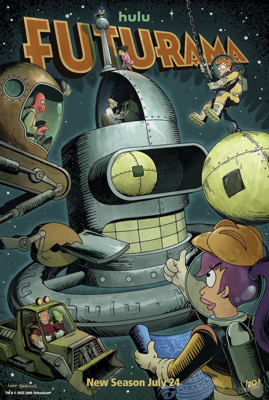 Extra Large TV Poster Image for Futurama (#5 of 6)