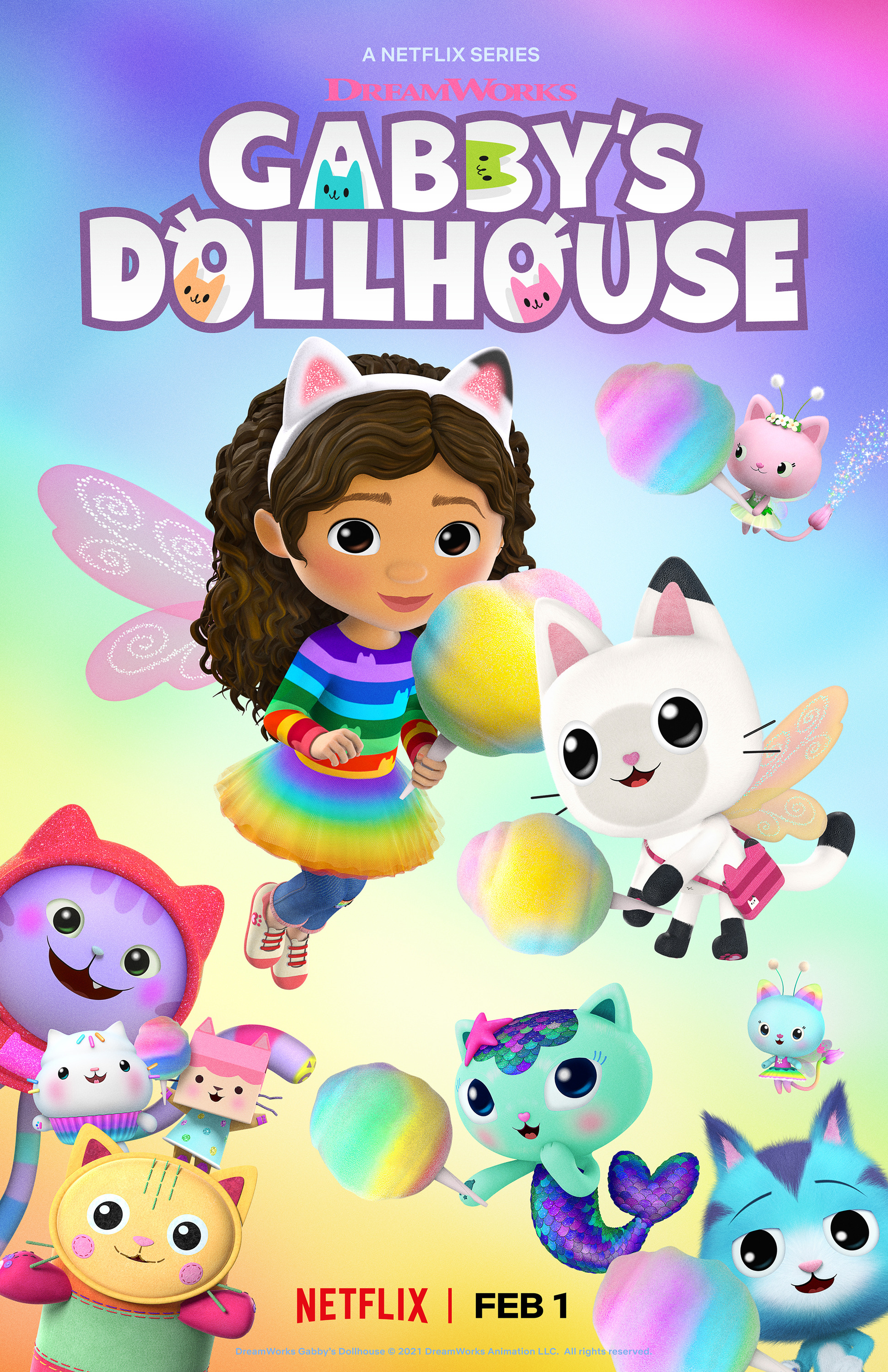 Mega Sized TV Poster Image for Gabby's Dollhouse (#16 of 51)