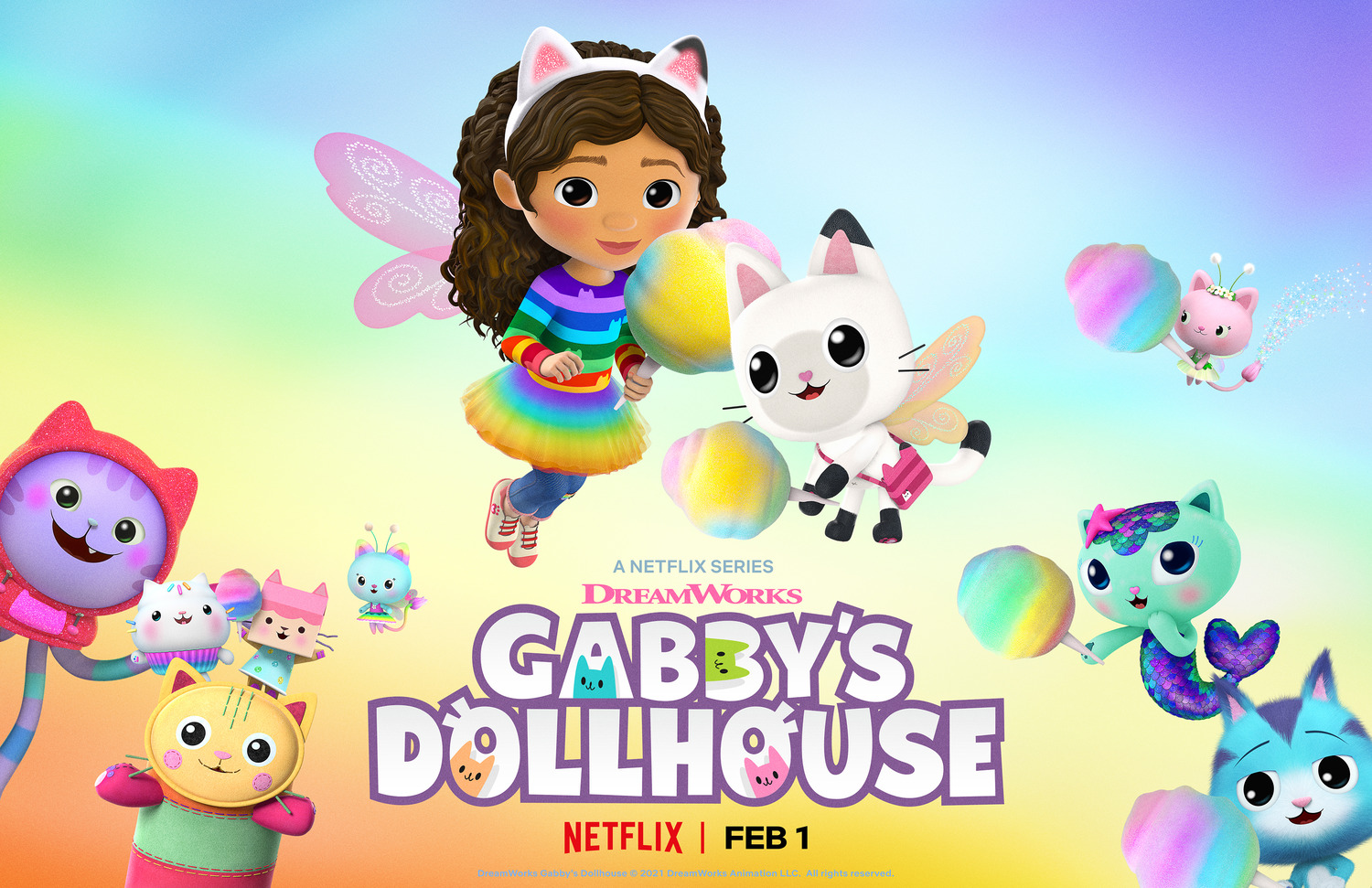 Extra Large TV Poster Image for Gabby's Dollhouse (#17 of 51)