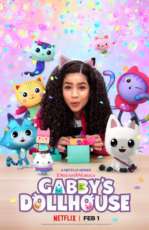 Gabby's Dollhouse Movie Poster